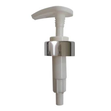 Imagem de 10 Pçs Válvulas Pump Sabonete Líq Tampa Cromada 28mm T53 - Nova Era Br