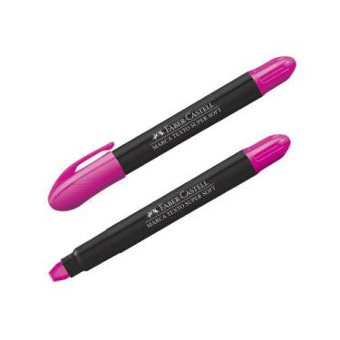 Imagem de Marca Texto SuperSoft Gel Colors - FABER-CASTELL, ROSA