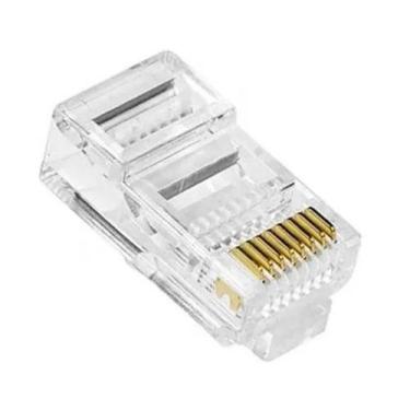 Imagem de Conector Macho Rj45 Cat6 - CHINA SOM, U