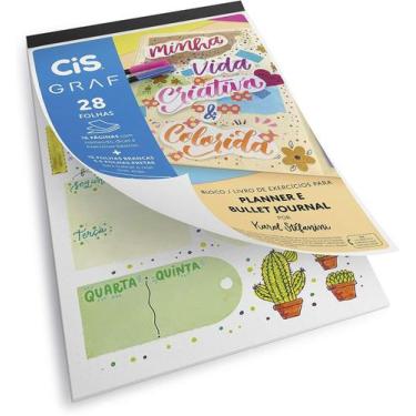 Imagem de Bloco Exercícios p/ Planner e Bullet Journal Karol Stefanini - CIS