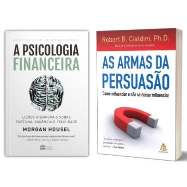 Imagem de A psicologia financeira - Morgan Housel + As armas da persuasão - Robe