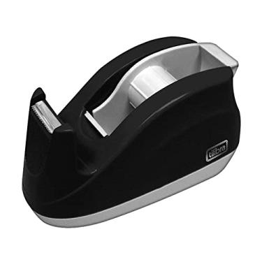 Imagem de Tilibra - Suporte para Fita Adesiva Escritório Preto Neon - 1 un