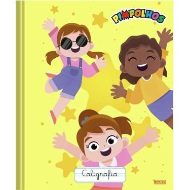 Imagem de Caderno Caligrafia Brochura 40 Folhas Pimpolhos Amarelo - SD