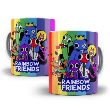 Imagem de Caneca Rainbow Friends Roblox Porcelana Personalizada Mod1 - Tio da Ca