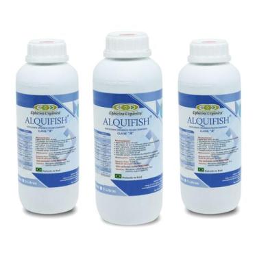Imagem de Kit Com 3 Fertilizantes Orgânico Composto Alquifish 1 Litro - Ophicina