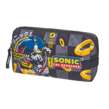 Imagem de Estojo Escolar Sonic Top Speed Necessaire - Pacific