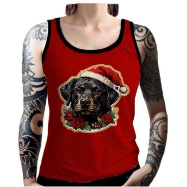 Imagem de Regata Camiseta Tshirt Natal Festas Cachorro Noel Neve 1 - Enjoy Shop,