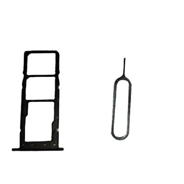 Imagem de ruichuang Bandeja Dual Sim Bandeja SD Suporte de cartão SIM de substituição para LG K50s LM-X540HM