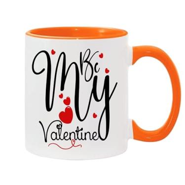 Imagem de SpreadPassion Caneca de café Be My Valentine, presentes para namorado e namorada, ideia de presentes de dia dos namorados, presente para o amante dos namorados, presente para marido e esposa, ideia de
