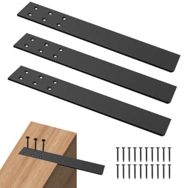 Imagem de ZWanPing Peças De Suportes De Bancada De 16 Polegadas, Suporte De Bancada Ao Ar Livre De 16" X 2,5", Suportes De Bancada Para Bancadas De Granito/Quartzo/Madeira/Concreto/Laminado