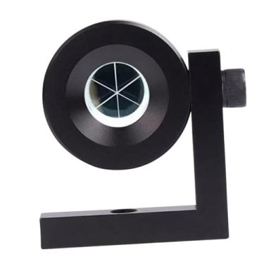 Imagem de YsXoWiui Prisma de barra em l de 90 graus, prisma direito em forma de l, engenharia de alta precisão, resistente, 5 arcsec para estação total, prisma de 90, Chapeamento de Prata