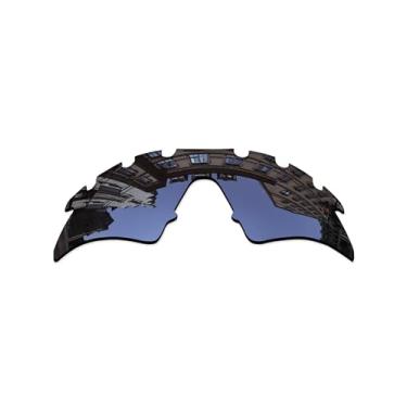 Imagem de Vonxyz Substituição para óculos de sol com armação Oakley M – Várias opções, Black Mirrorcoat Polarized, 0