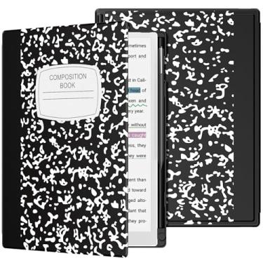 Imagem de MoKo Capa para Remarkable Paper Pro 2024 de 11,8 polegadas, capa protetora traseira leve e rígida com suporte de caneta embutido, hibernar/despertar automático para notável Pro de 11,8 polegadas,