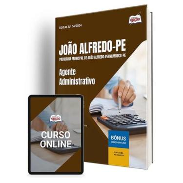 Imagem de Apostila Prefeitura de João Alfredo - PE 2025 - Agente Administrativo