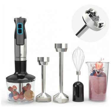 Imagem de Mixer 5 em 1 com 9 Velocidades e Acessórios, 500W, 110v, CHEFWAVE, Preto