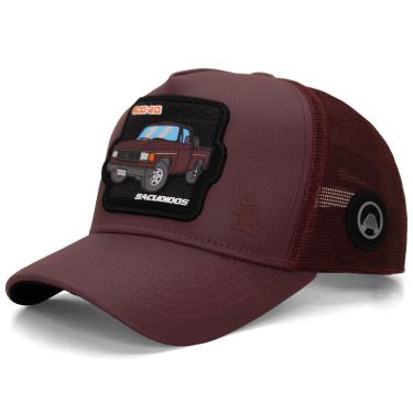 Imagem de Boné Sacudido`s - D20 - Couro Vinho