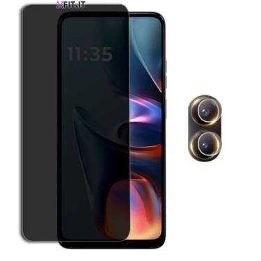 Imagem de Película de Tela 5D Privacidade Privacy para Poco X7 / Poco X7 Pro + Película Proteção Câmera (Poco X7 Pro)