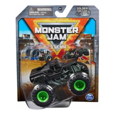 Imagem de Monster Jam Truck Carro Wheelie Bar Miniatura 1:64 - Sunny, Soldier fo