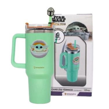 Imagem de Copo Térmico Tumbler Baby Yoda - Star Wars - Zona Criativa