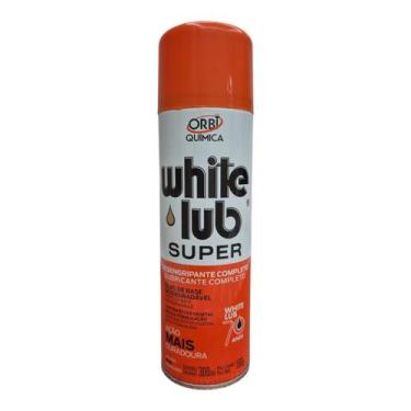 Imagem de Desingripante e Lubrificante Spray - WHITE LUB SUPER - 300ml - ORBI QU
