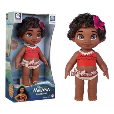 Imagem de Boneca Moana Bebê em Vinil Macio 2504 Cotiplás