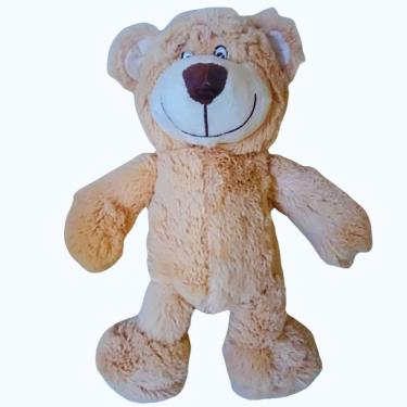 Imagem de Brinquedo Pelucia Ursinho Zé 25cm para Criança Presente Decoração