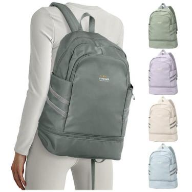 Imagem de Mochila de Ginástica Coofay Impermeável 35L com Compartimento para Sap