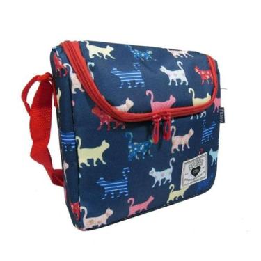 Imagem de Lancheira Térmica Juvenil Fuseco -SBDZ-5441 Explorer, Gatinhos