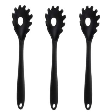 Imagem de Pegador de Massa Silicone Preto Grande | 03 Un