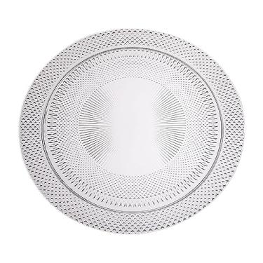 Imagem de Tuut Linha Confeitaria Prato de Vidro Para Bolo com Pé Quartz 33,7Cm