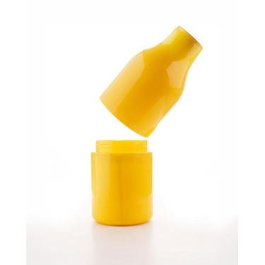 Imagem de Porta Garrafa Térmica Camisinha para Cerveja 600ml - Frigela, Amarelo