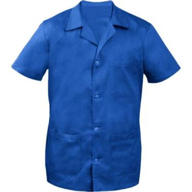 Imagem de Jaleco Brim P/Unif.Koch Azul.Exg - KOCH UNIFORMES