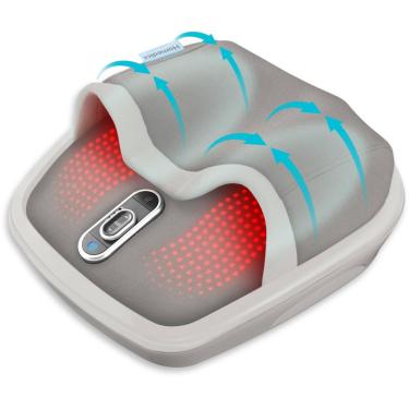 Imagem de Homedics - Massageador de pés Shiatsu Air Max - Cinza-FMS-307HJ-GY