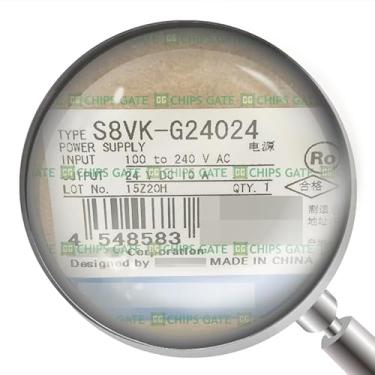 Imagem de 1 módulo de fonte de alimentação S8VK-G24024 em caixa