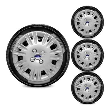 Imagem de Jogo calota Aro 15 New Fiesta Hatch Sedan 2014 a 2019