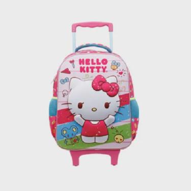 Imagem de Mala com Rodas 16 Hello Kitty se - 11950 - Artigo Escolar