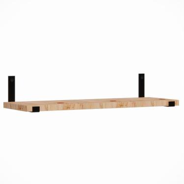 Imagem de Prateleira Rustica 60x20 Mdf Mão Francesa Invertida