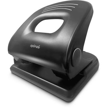 Imagem de Perfurador de papel 2 furos para até 40 folhas Preto 1910 Spiral - cx 1 un