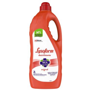 Imagem de DESINFETANTE PARA USO GERAL ORIGINAL LYSOFORM FRASCO 2L