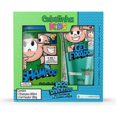 Imagem de Cia da Natureza Cebolinha Kids Gel e Shampoo 440g