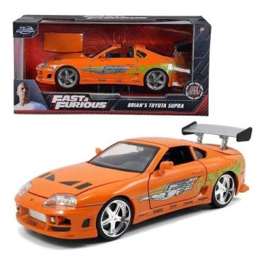 Imagem de Brian's Toyota Supra - Velozes E Furiosos - 1/24 - Jada, Laranja