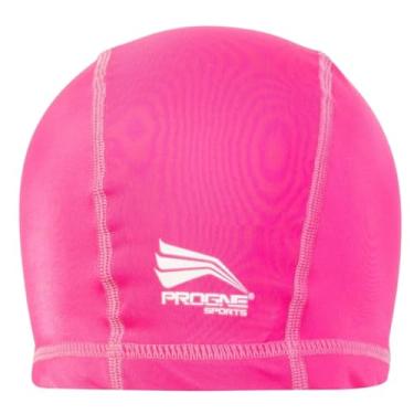 Imagem de Touca de Natação Adulto Tecido Xtra-life Progne Sports Piscina Hidroginástica (ROSA)