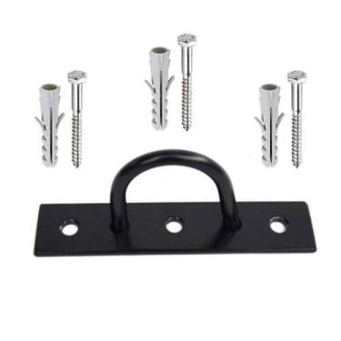 Imagem de Suporte Trx Corda Rope Columpio Pilates + Parafusos C/ Bucha - Loolo