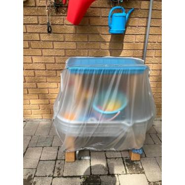 Imagem de IndigoTempest9 Capa Para Mesa De Água Infantil, Fit Step2, Capa Para Mesa De Água Para Chuveiros De Chuva, Respingos De Lago, Parque Aquático, Capa Para Mesa De Brinquedos Ao Ar Livre - (Somente Cap