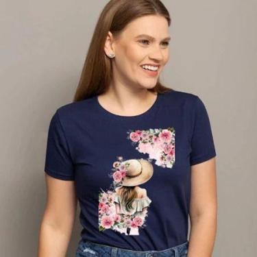 Imagem de T-shirt Feminina Moda Evangélica Camiseta de Igreja Congresso ele tirá