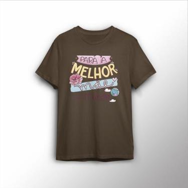 Imagem de Camiseta Estampada Melhor Mãe Do Mundo Presente Dia Das Mães - Lobo Se