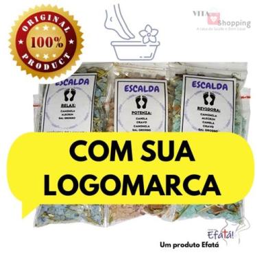 Imagem de Escalda Pés com sua logomarca - kit 30 unids - Efatá, RELAX