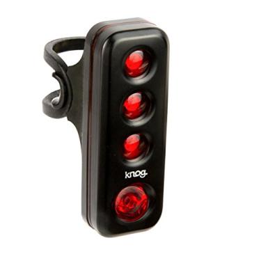 Imagem de Knog Blinder Road R70 Lanterna traseira - preta, recarregável por USB, LED, resistente à água, fácil de montar, economia de bateria, luz de ciclismo de desempenho