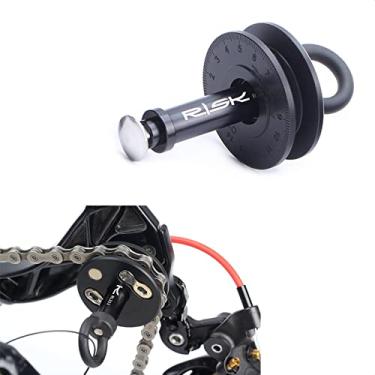 Imagem de KIEVODE Kit de cubo de manequim multifuncional para bicicleta – ferramenta de suporte de corrente, protetor de quadro e liberação rápida para bicicleta de montanha, bicicleta de estrada, MTB, 12 mm