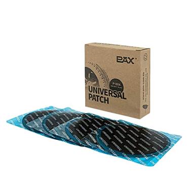 Imagem de PAX 10 peças de remendos de reparo de tubos e pneus universais redondos de 100 mm, para pneus radiais e polarizados, motocicleta, automóvel, caminhão, veículos agrícolas, BMX, quadriciclos, flutuação de rio, borracha inflável